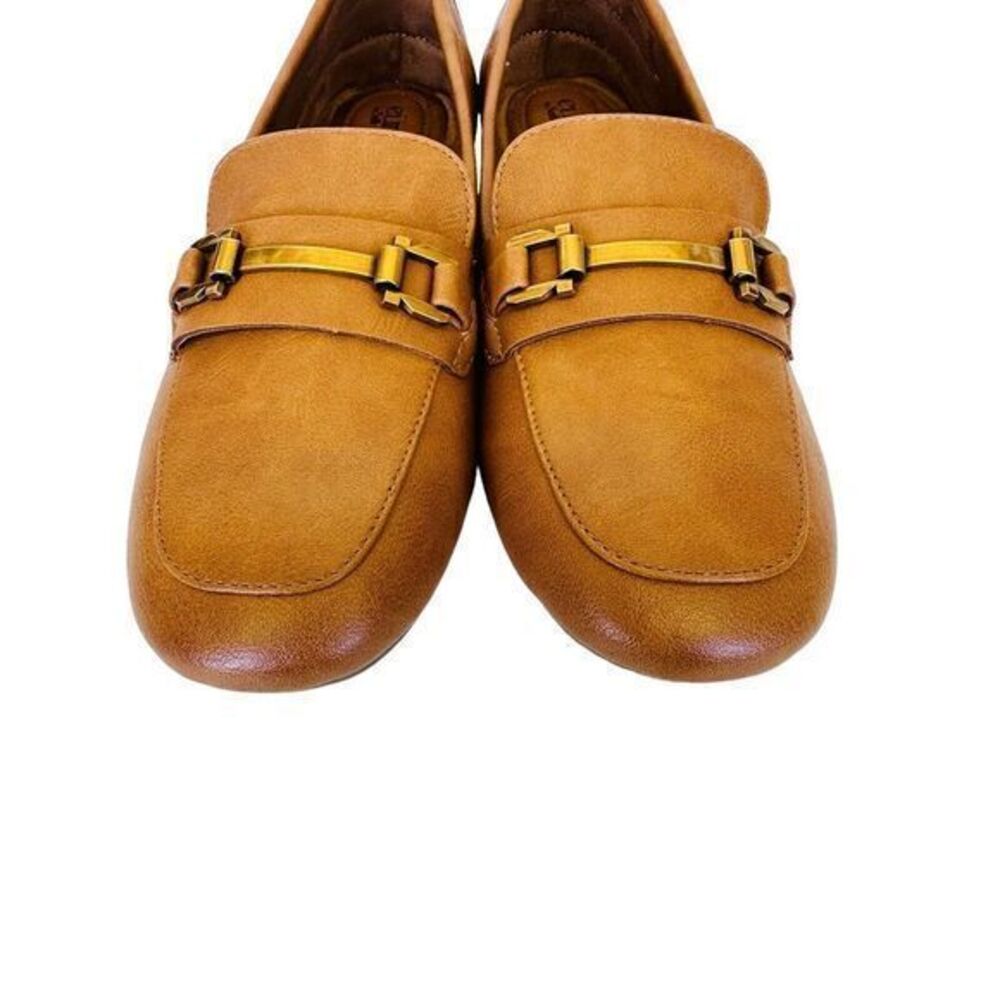 Eurosoft Women's‎ Kellsie Luggage Flat Loafer Cushion Insole Women's Size 8M NWB - Picture 7 of 13